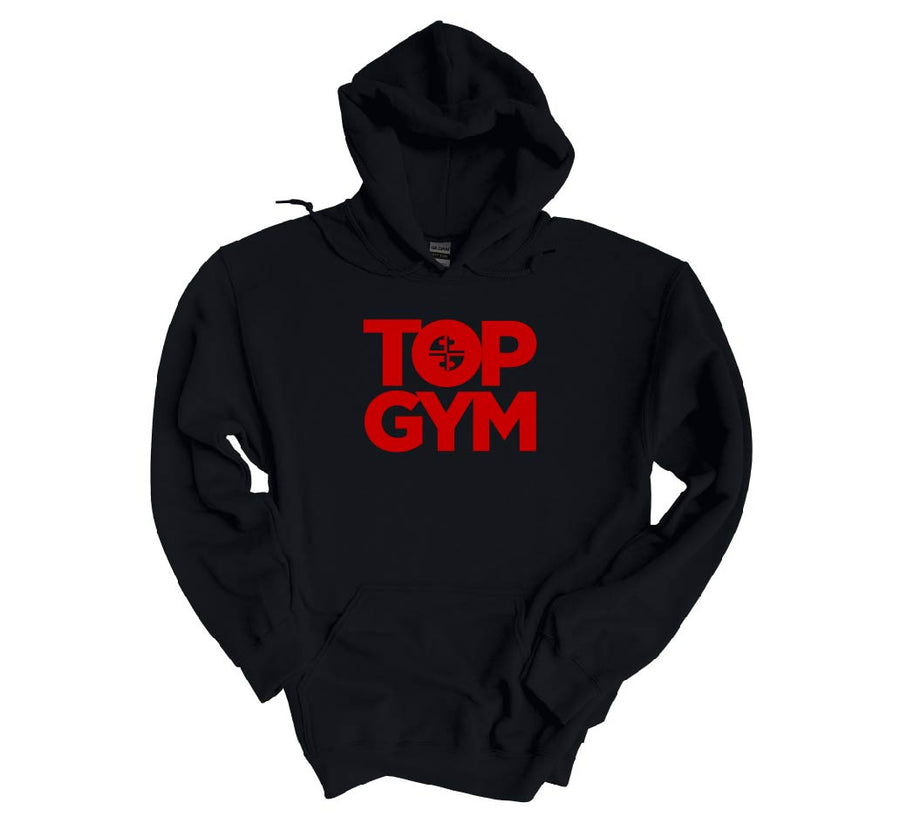 Top Gym Sport Black Hoodie