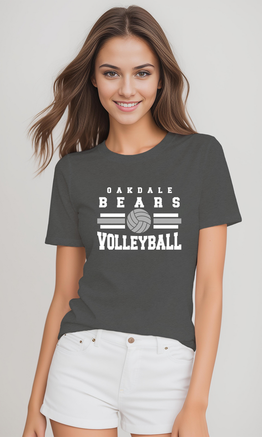 Oakdale Volleyball Asphalt Shirt (OMS)