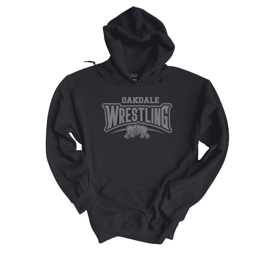 Oakdale Wrestling with Wrestlers Hoodie (OHS)