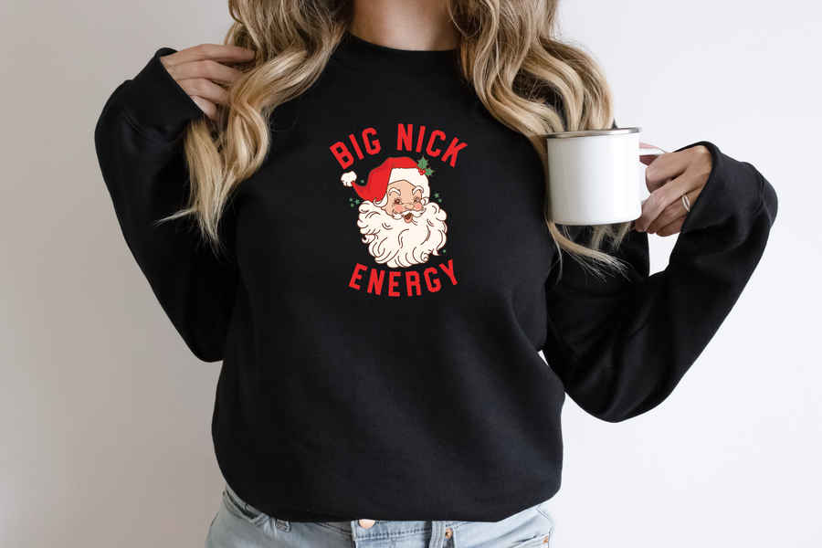 Big Nick Energy Christmas Sweatshirt