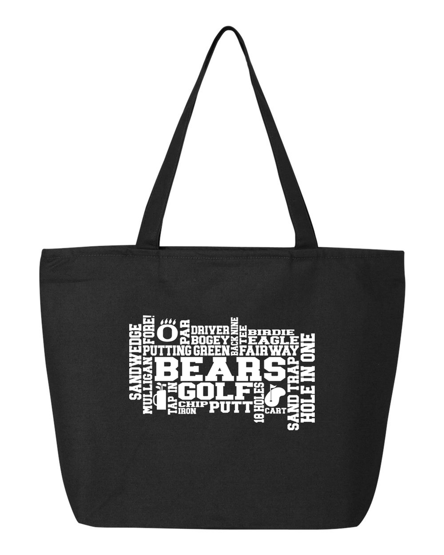Golf Word Art Tote (OHS)