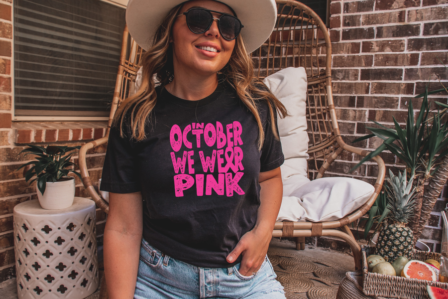 In October We Wear Pink-Shirt