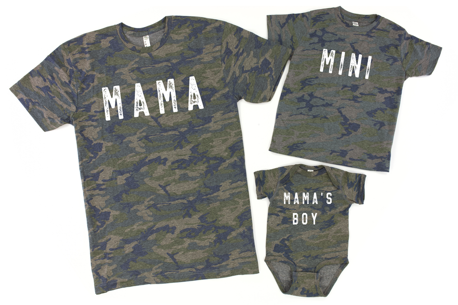 Mama, Mini and Mama's Boy Shirts