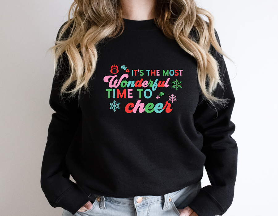 Most Wonderful Time to Cheer Sweatshirt OHS