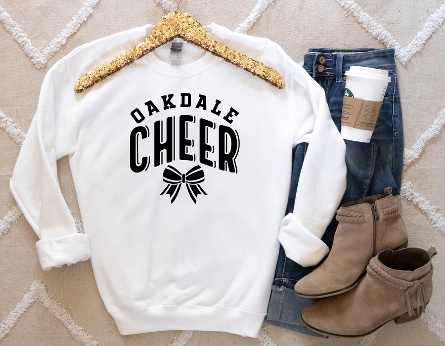 Oakdale Cheer Bow Sweatshirt (OHS)