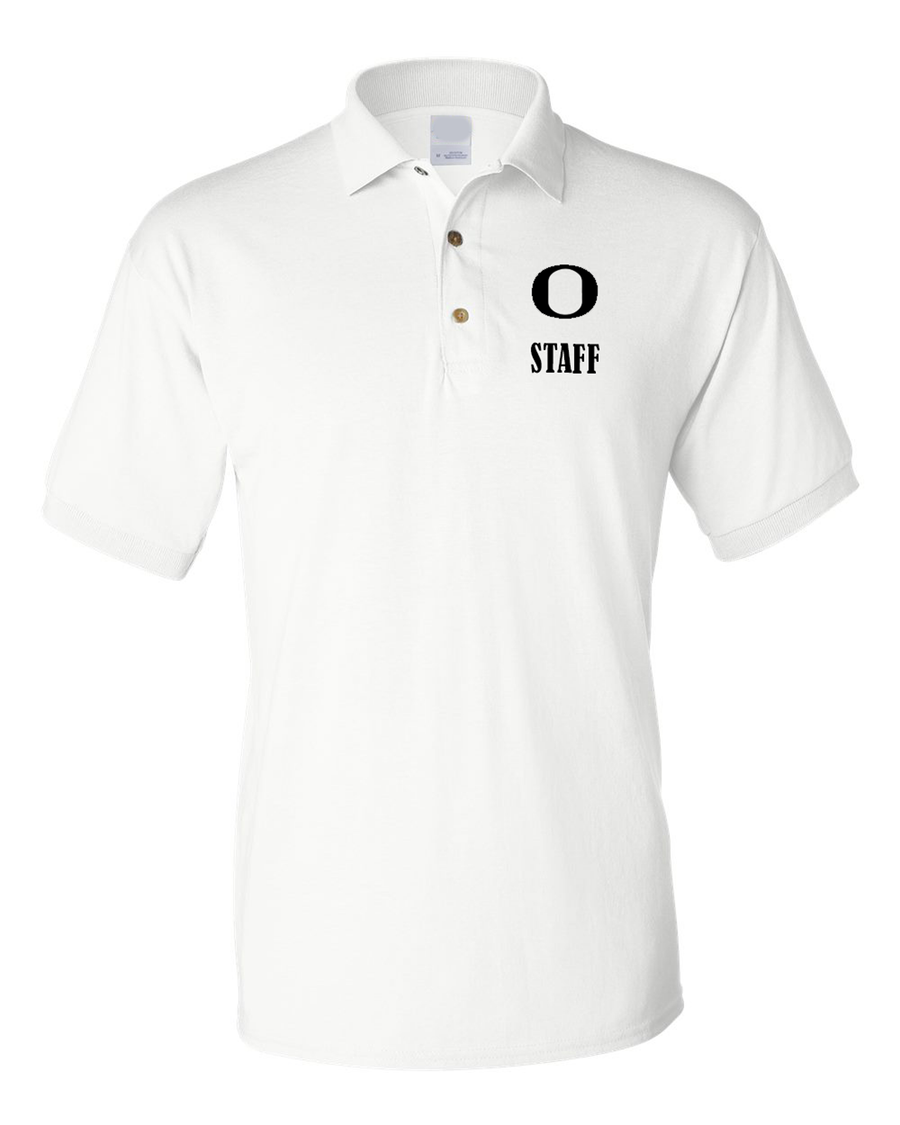 Oakdale O-Staff-Pocket Design on Polo Shirt- (OMS)- STAFF