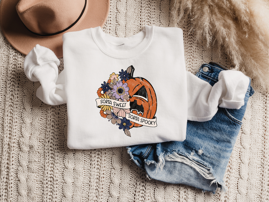 Sorta Sweet, Sorta Spooky- Sweatshirt