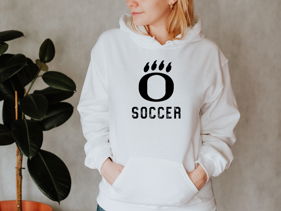 Paw Soccer Hoodie- Girls Soccer-(OHS)